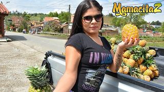 MamacitaZ - Petite Colombian Amateur Teen Picked up to Ride Cock