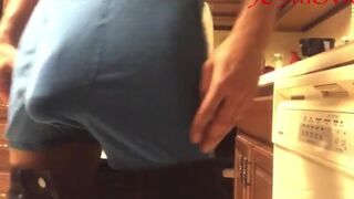 Real Inter-Racial Kitchen Fuck Pregnant Milf BBC