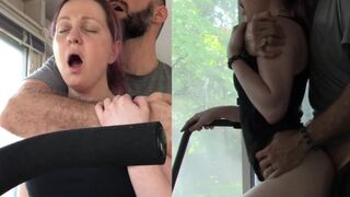 PAINAL Bunny Gets Plowed in All 3 Holes During Her Workout