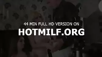 Smoking hot teen gets with MILF to share hard cock