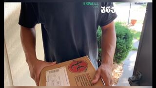 Package Delivery Driver Gets Lucky & Rides Cops Wifey (Married Cheating Blonde Older MILF wants BBC)