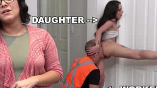 BANGBROS - Construction Worker Jack Hammers Gia Paige%27s Gorgeous Little Twat