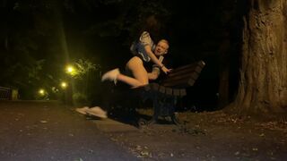 INSANE FUCKING AND THROATING IN PUBLIC PARK - BEST SEX TAPE - PUBLIC BITCH TEENIE - SELF PERSPECTIVE FACIAL