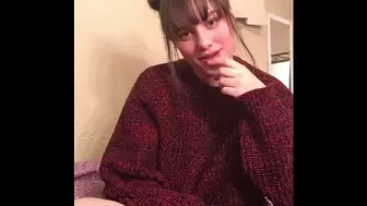 Little whore begs to be used