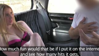 FakeTaxi Pretty scottish blonde with great body and titties