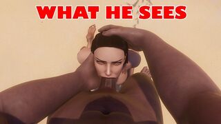 What he Sees