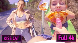 Public Agent Pickup 18 Babe for Pizza / Outdoor Sex and Sloppy Bj 4k