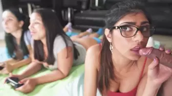 MIA KHALIFA - Fun And Games With Tiffany Valentine, Rachel Rose and The 1 And Only Don