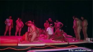 Saturday Night Fever group sex & pee party with 64 studs & five chicks [Trailer]