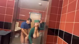 Cream Pie my step sister in Whole Foods public bathroom IG: @HaileyRoseVisuals
