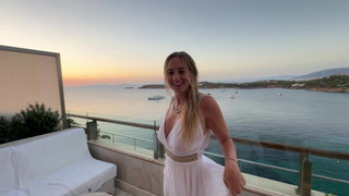 Cheating on Gf with Charming Blonde Milf
