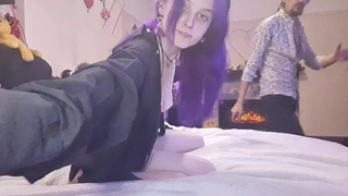 Purplemiss likes it rough and massive