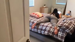 African Friday Horny StepSis And Stepbro Skip Thanksgiving Dinner To Fuck